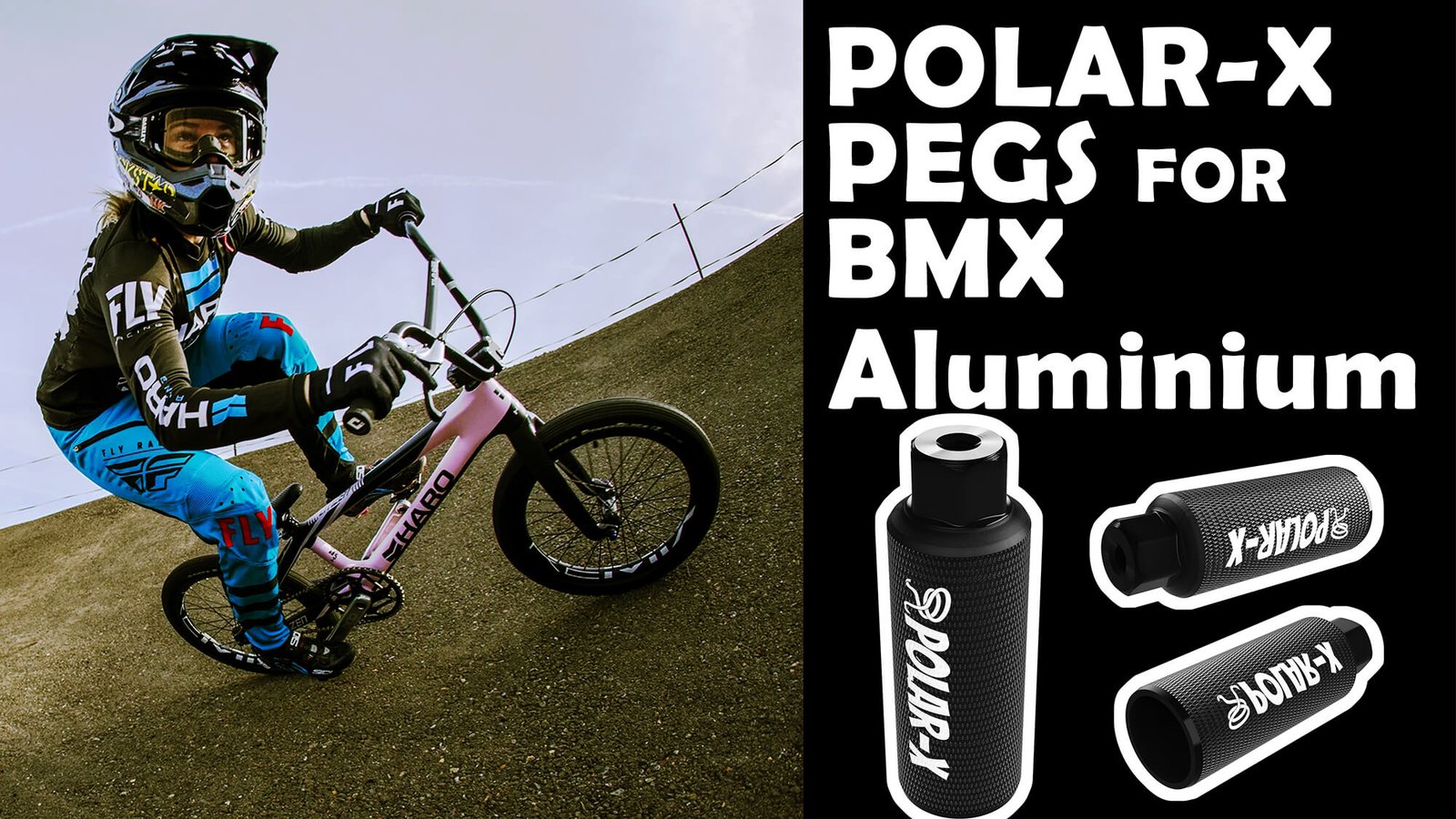 Volo Polar-x - Clavijas Para Bicicleta Bmx De 3/8 Pulgadas, | Cuotas