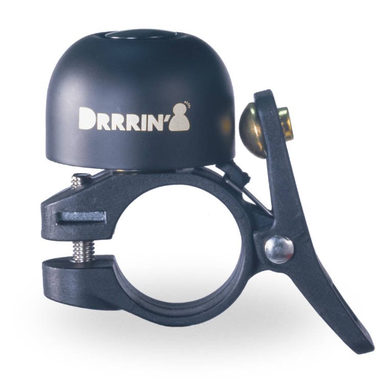 Percussion Bike Bell（black） Bicycle Front Lights, taillights